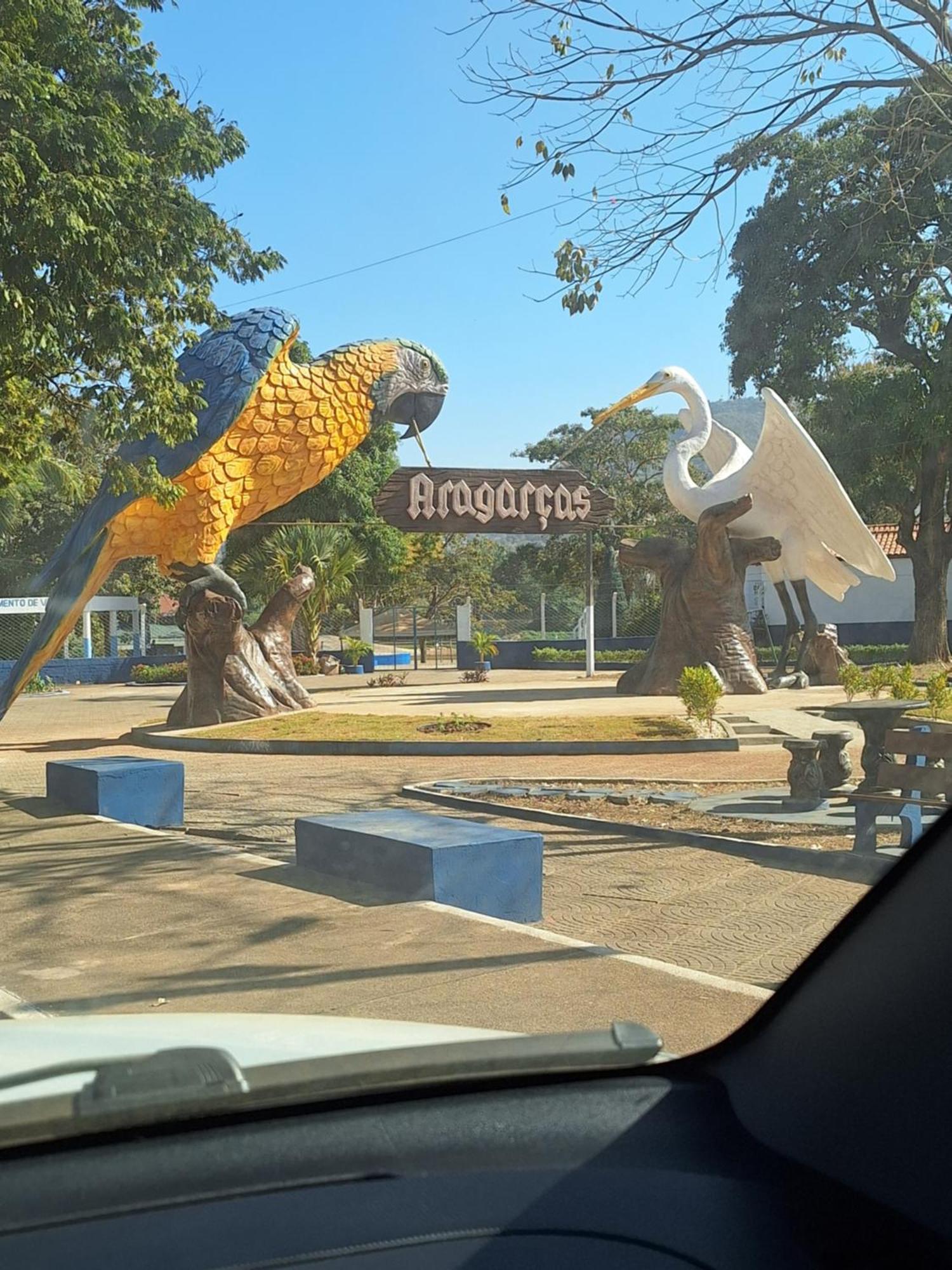 Pousada Hotel Araguaia Aragarcas Екстериор снимка